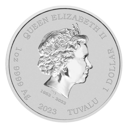 Stříbrná mince 1 Oz Casino Royale Chip 2023 - 2