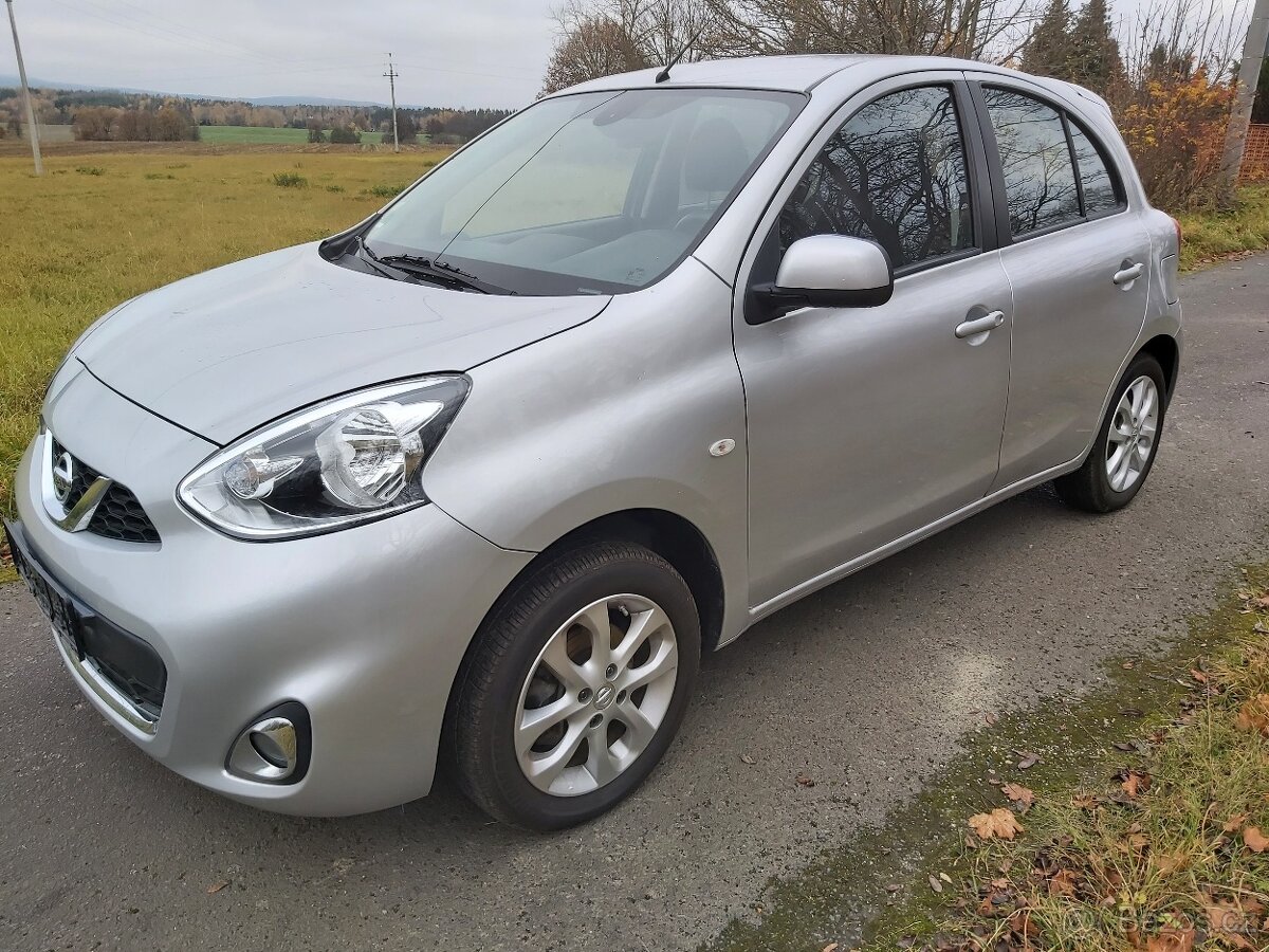 Nissan Micra 1.2 59 kw, 2015, jen 15.000 km - 2