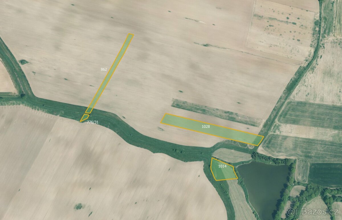 Zemědělská půda, prodej, Kluky, Písek - 2