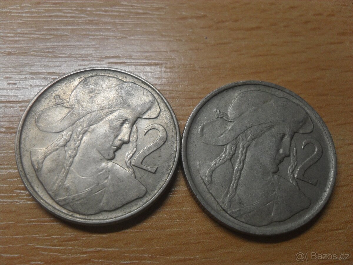 Mince 2 Kčs - 2
