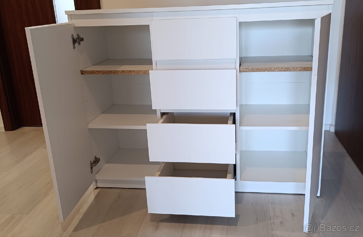 Komoda IDEA 04 - bílá - 2