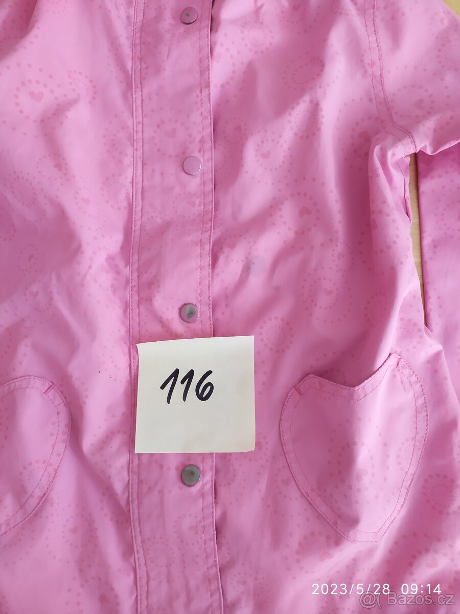 Dívčí jarní bunda vel.116 - 2