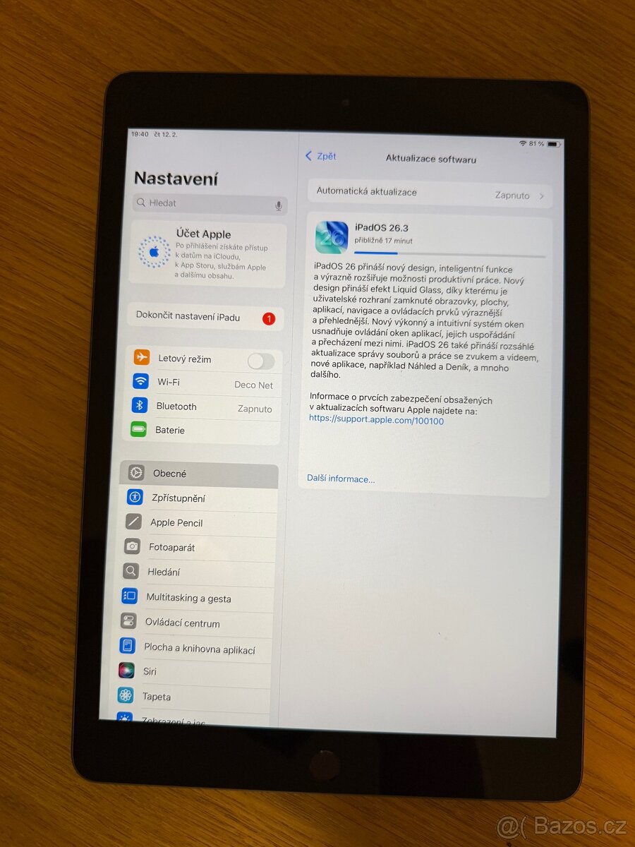 Apple IPad 8. Generace (2020),128gb WiFi, IOS 26 - 2