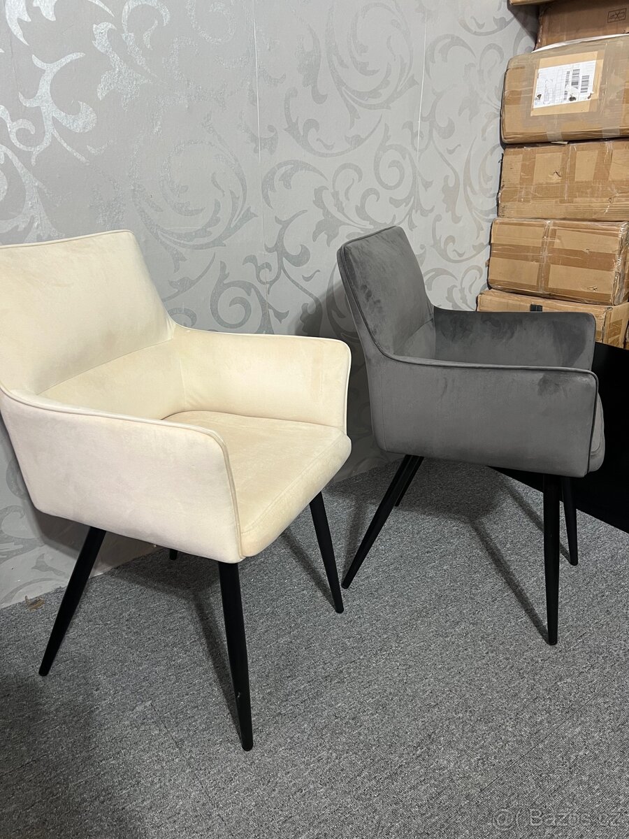 4x jídelní křeslo - NOVE - 2