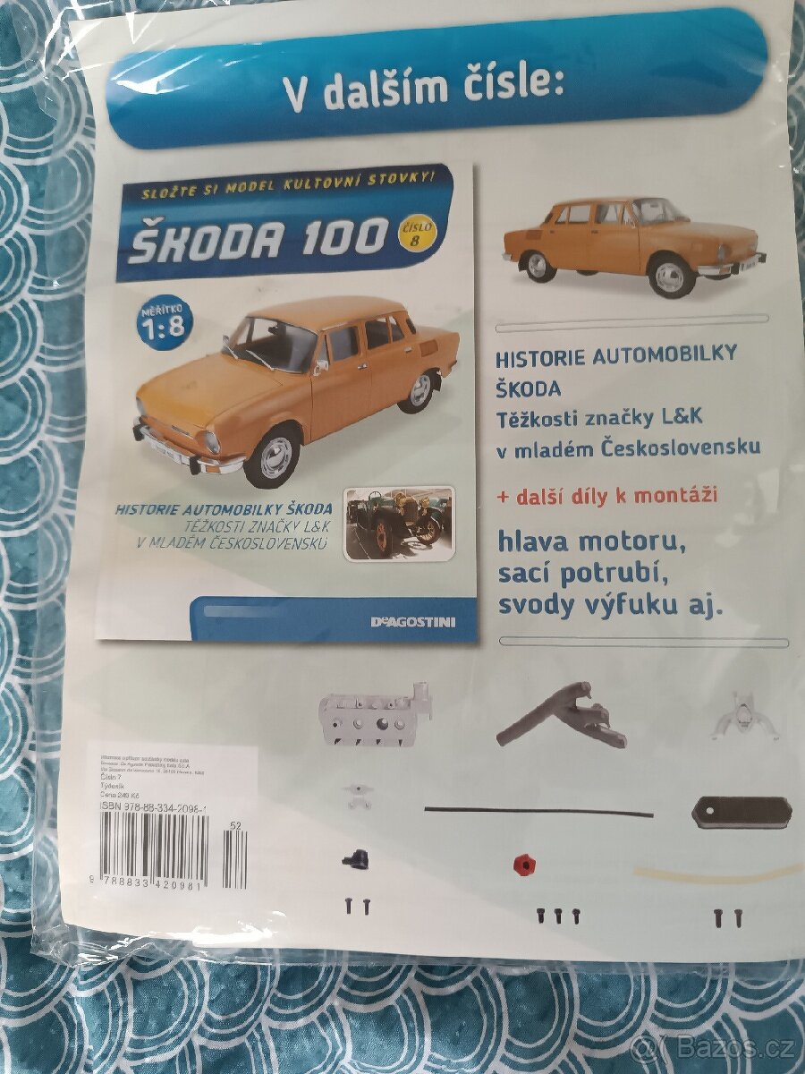 Časopis Deagostini, díl 7., Škoda 100 - 2