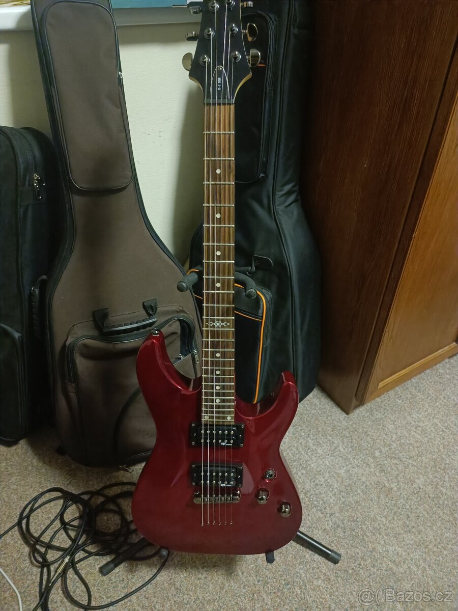 Schecter SGR-C1 Metallic Red Elektrická kytara - 2
