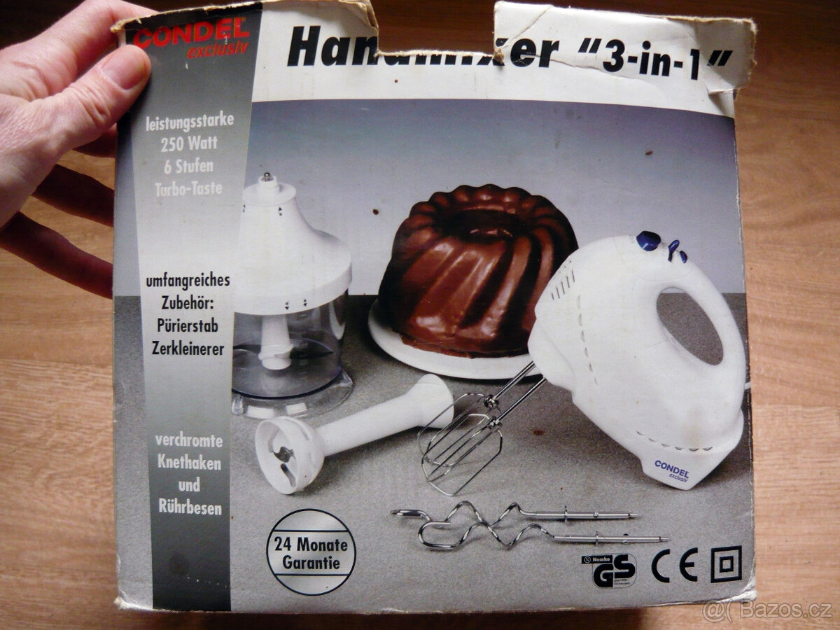 Ruční mixér 2v1 Condel Exclusiv - 2