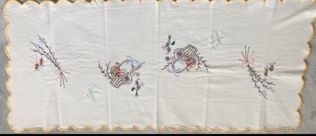 Ubrus velikonoční, ruční práce - 2