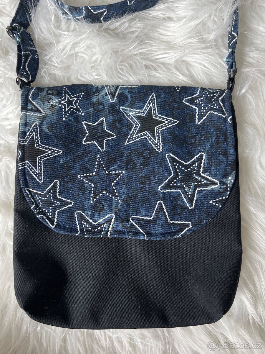 Džínová kabelka s hvězdami - 2