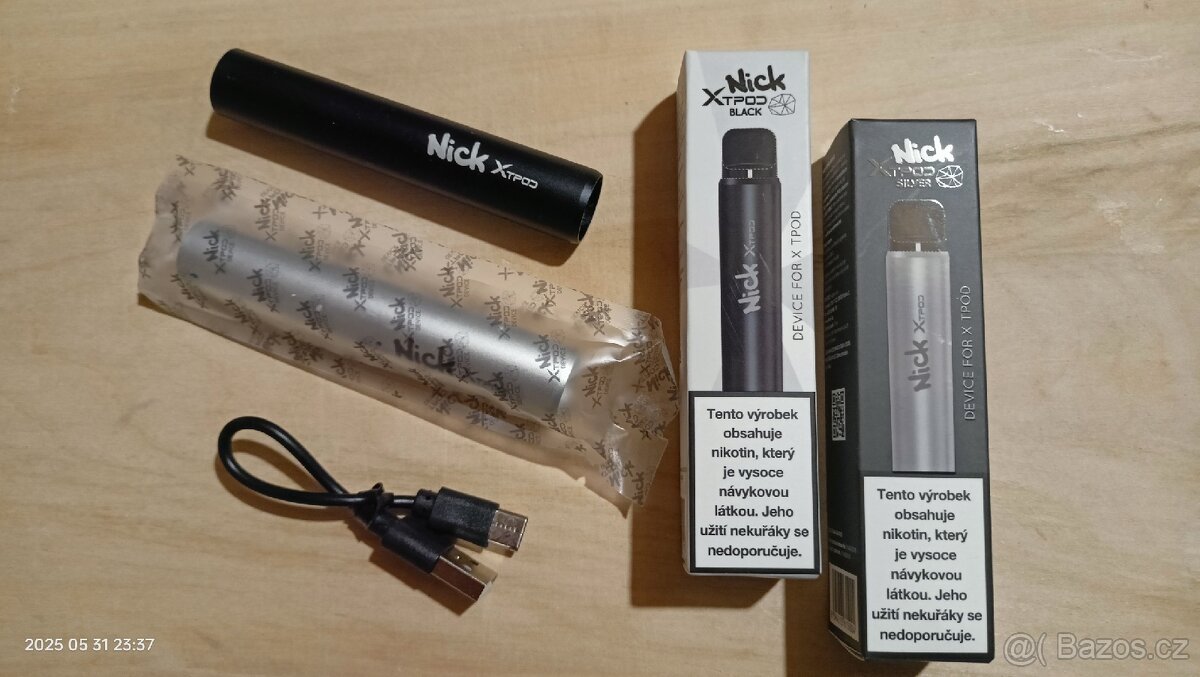 POD systém - NICK X TPOD Black or Silver - 2