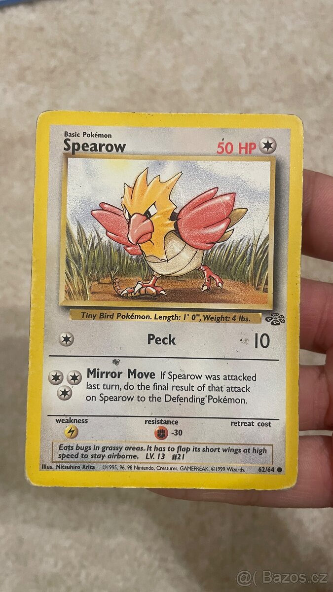 10ks Pokémon karty Vintage - 2