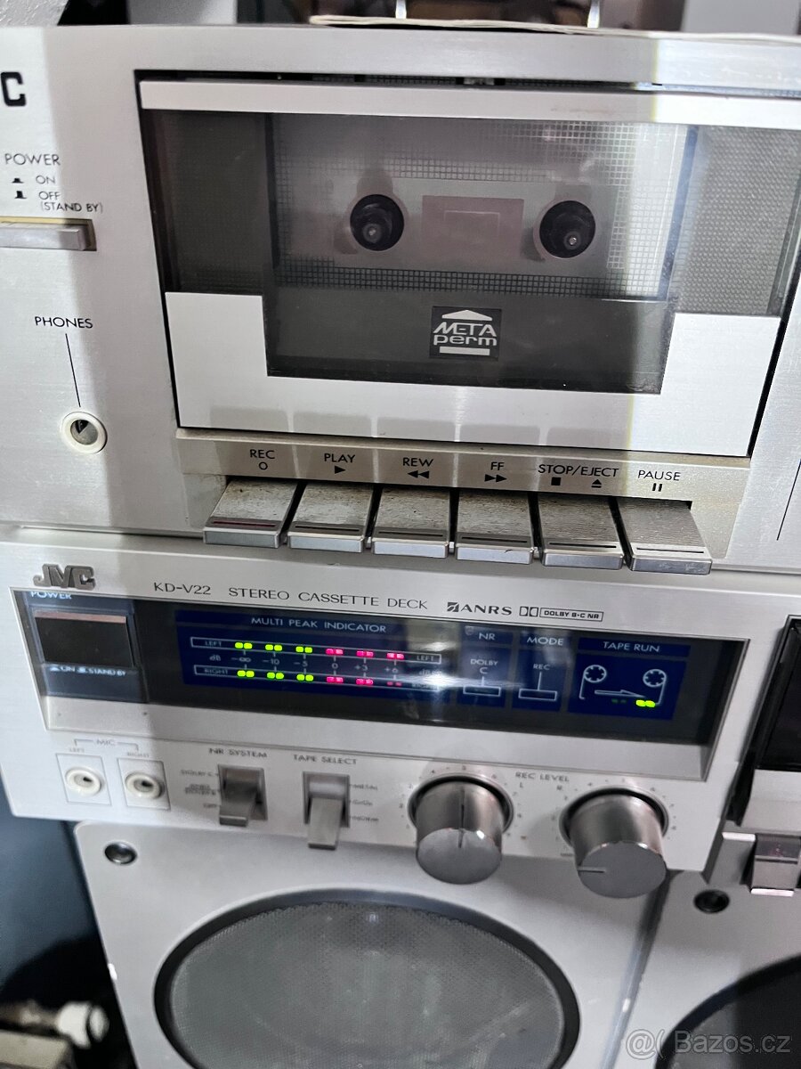 Prodám JVC kazetové decky - 2