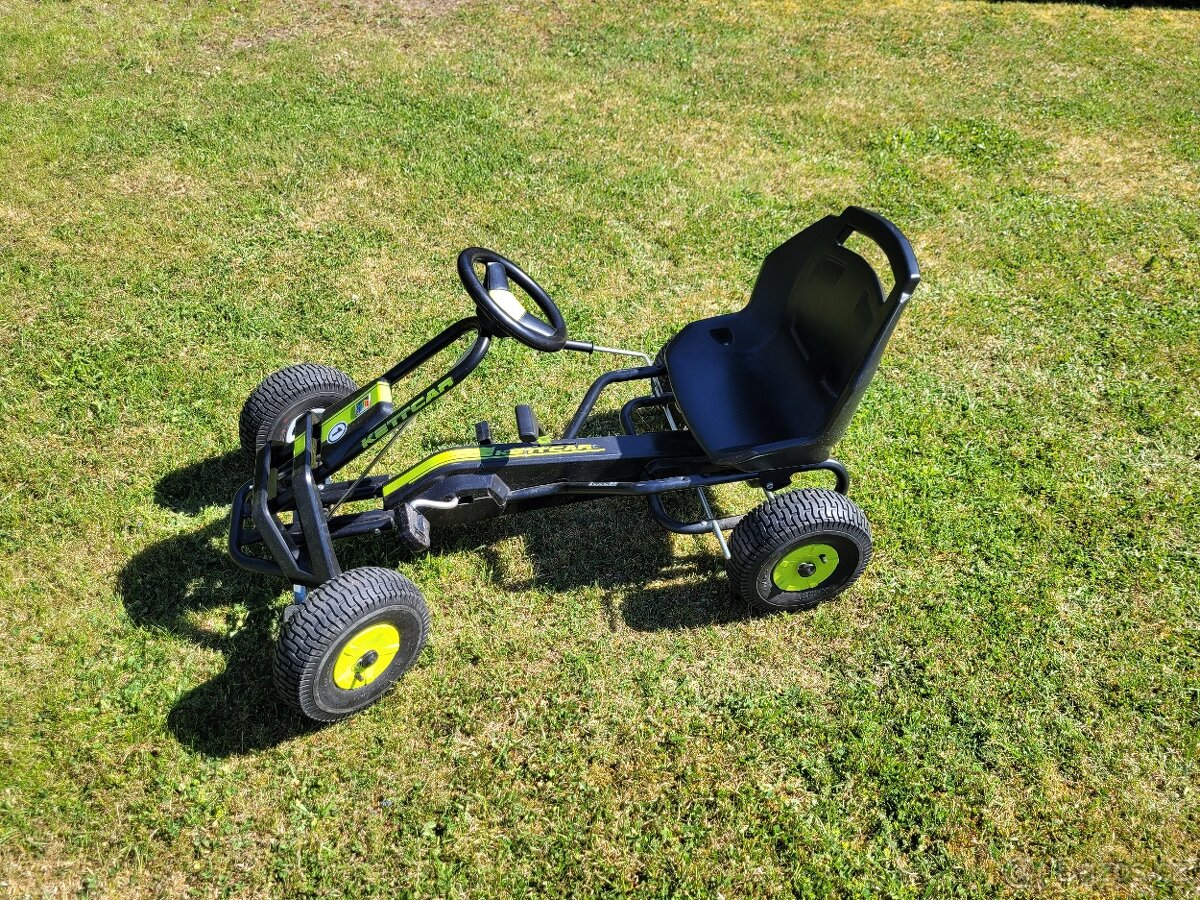 šlapací auto kára kettler - 2