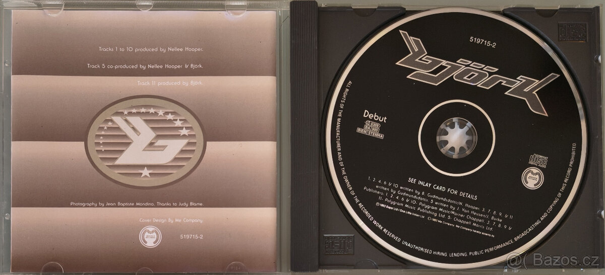 CD Bjork: Debut - 2