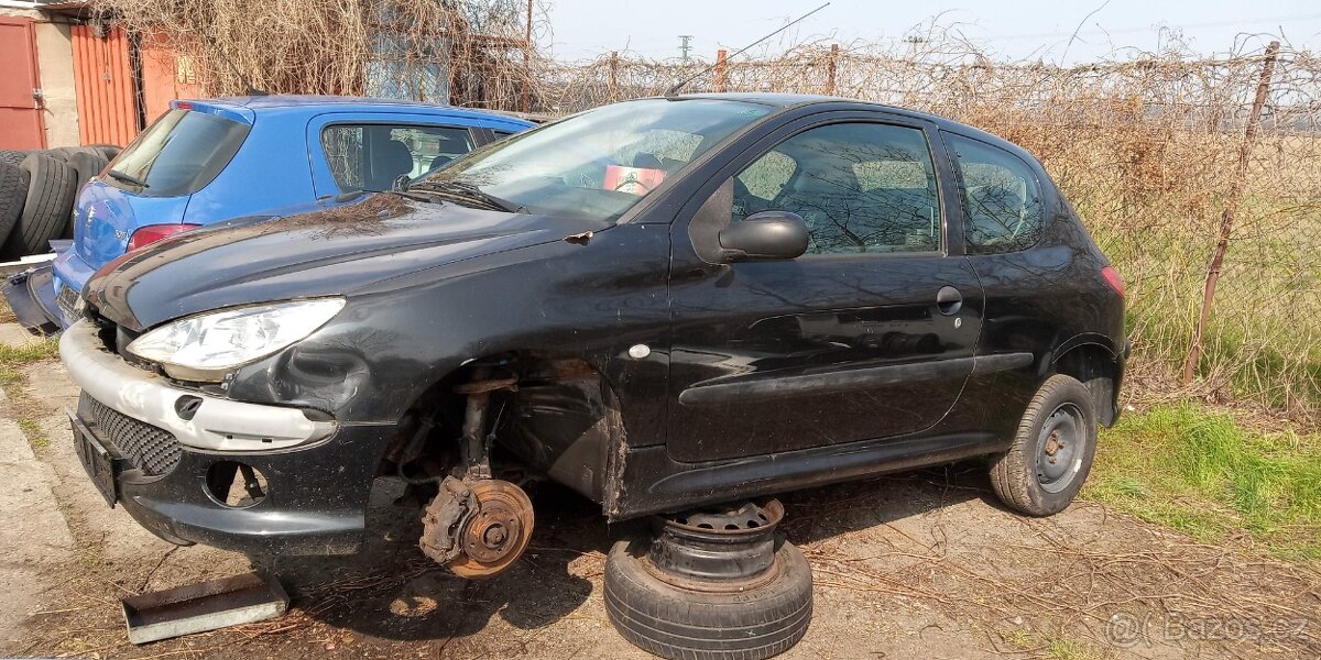 nahradní díly Peugeot 206 - 2