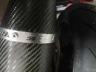 Výfuk na motorku Ducati monster - 2