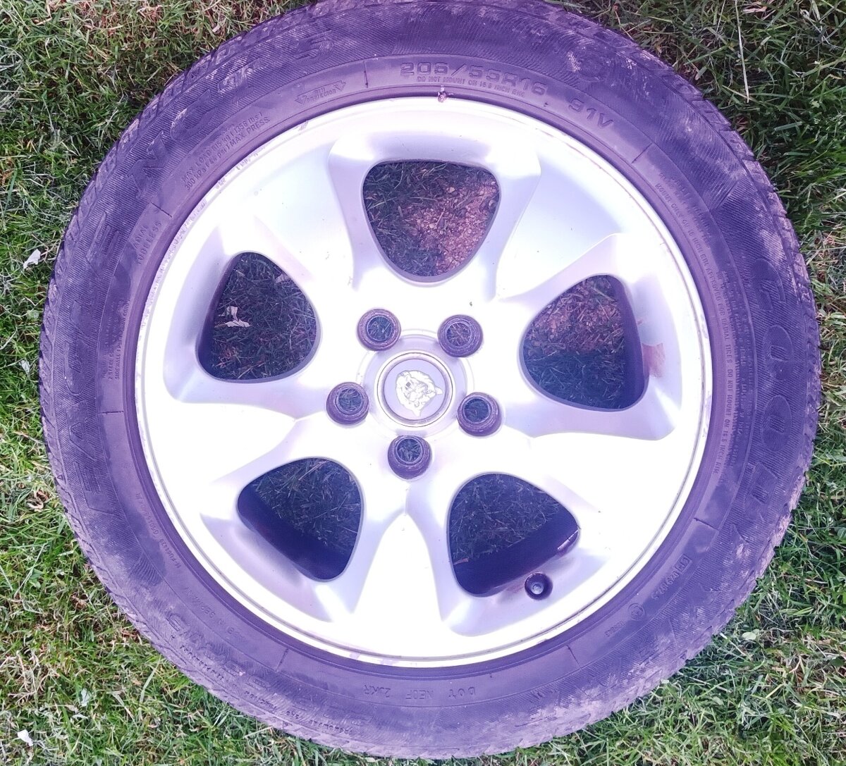 Sada pěti disků 5x108 R16 J7,5 Jaguar - 2