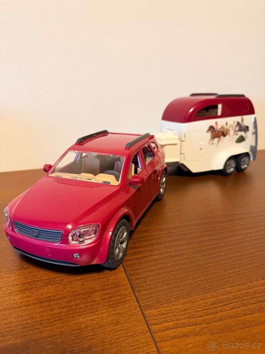 Schleich auta, garáž a butik - 2