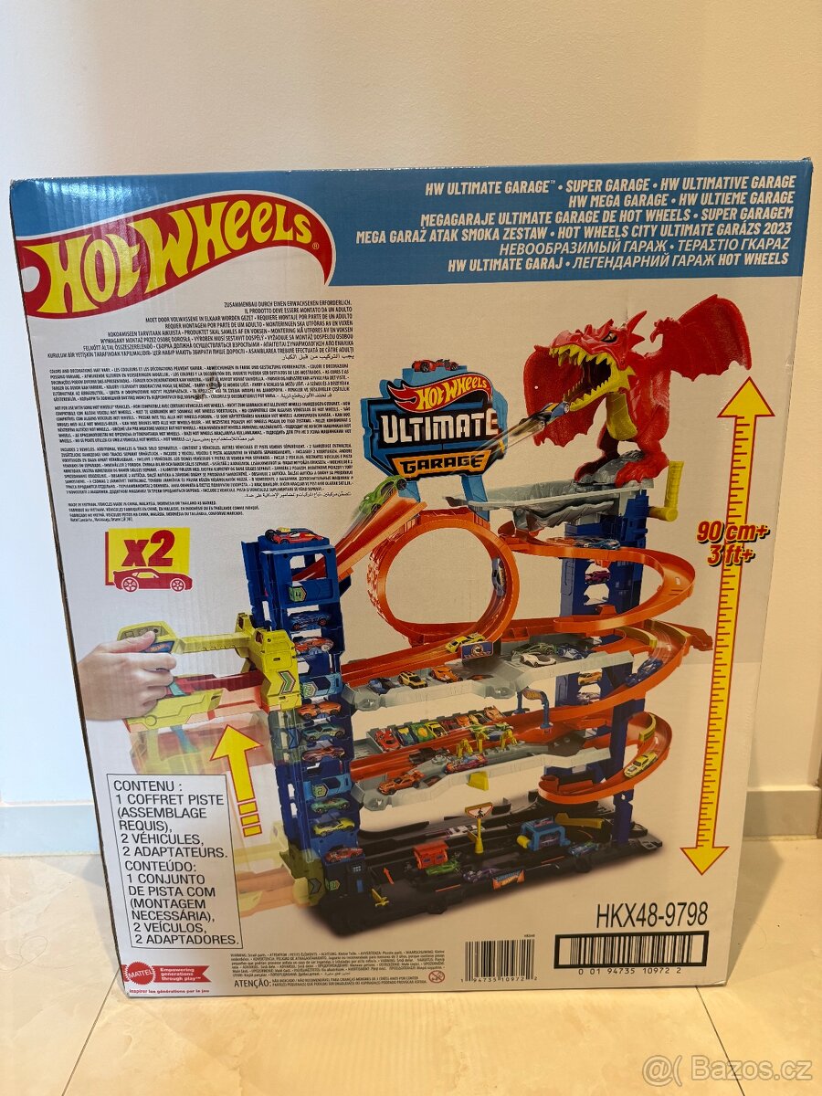 Hot Wheels Ultimate Garage (s drakem) - 2