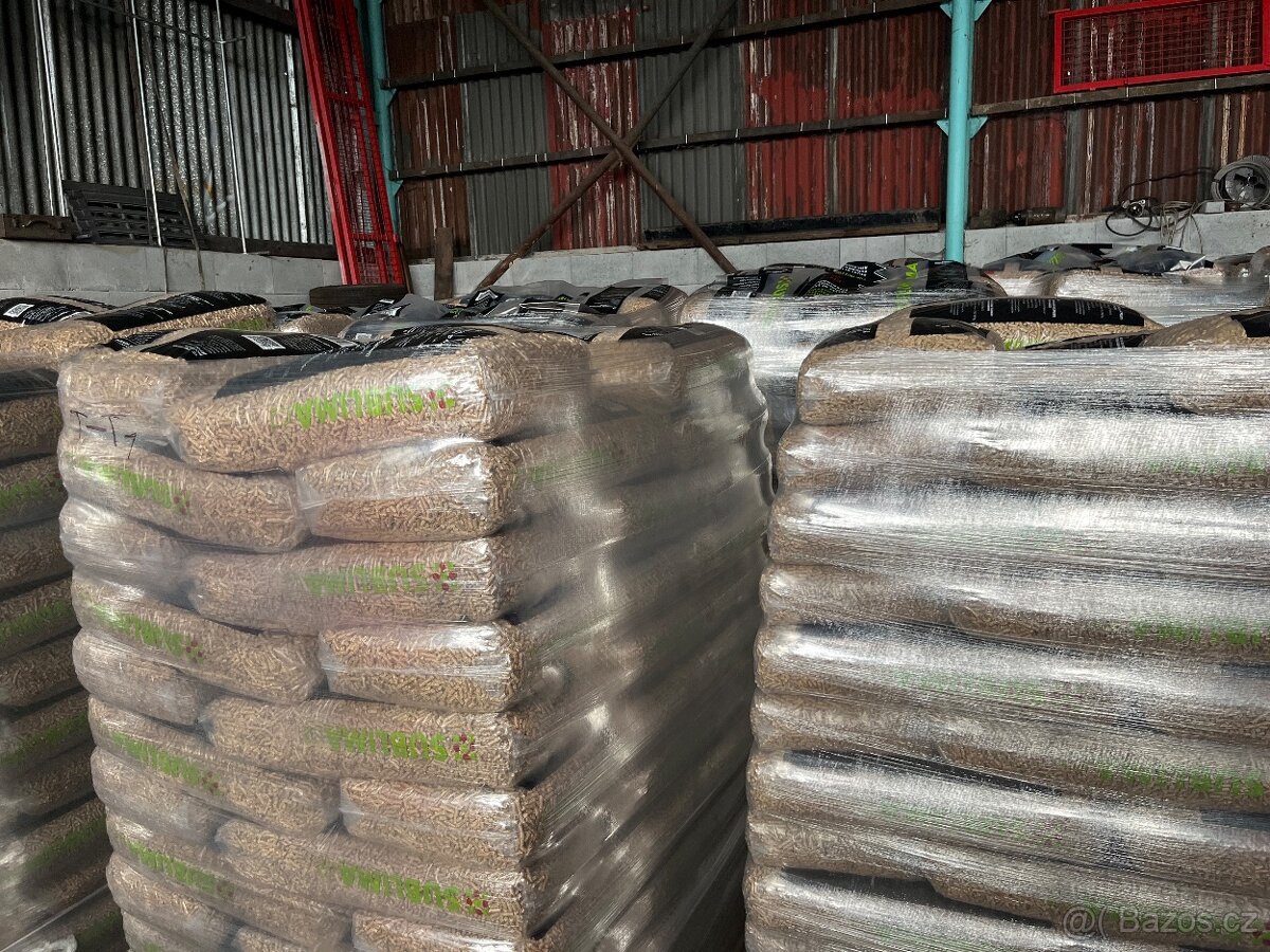 Dřevní pelety A1 ENplus 11,3 kč/kg - 2