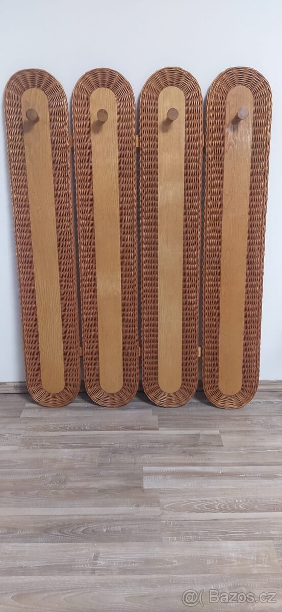 Retro předsíňový věšák s policí - 2