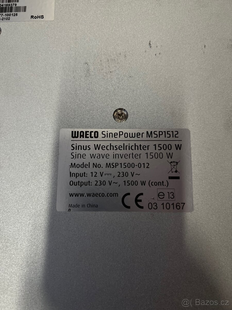 Měnič napětí WAECO SinePower MSP 1512 - 2