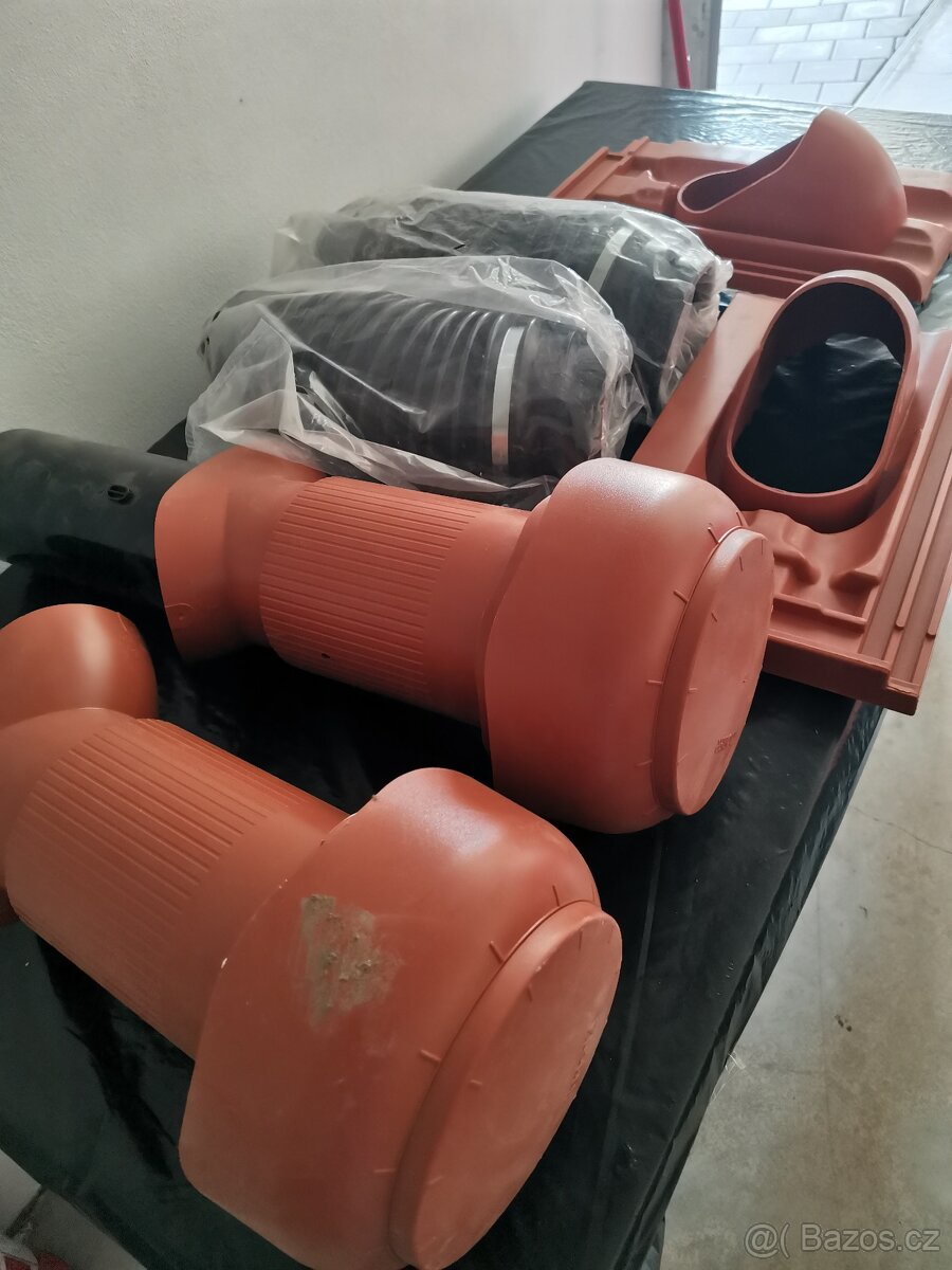 Odvětrání Tondach Engoba červená - komplet - 2