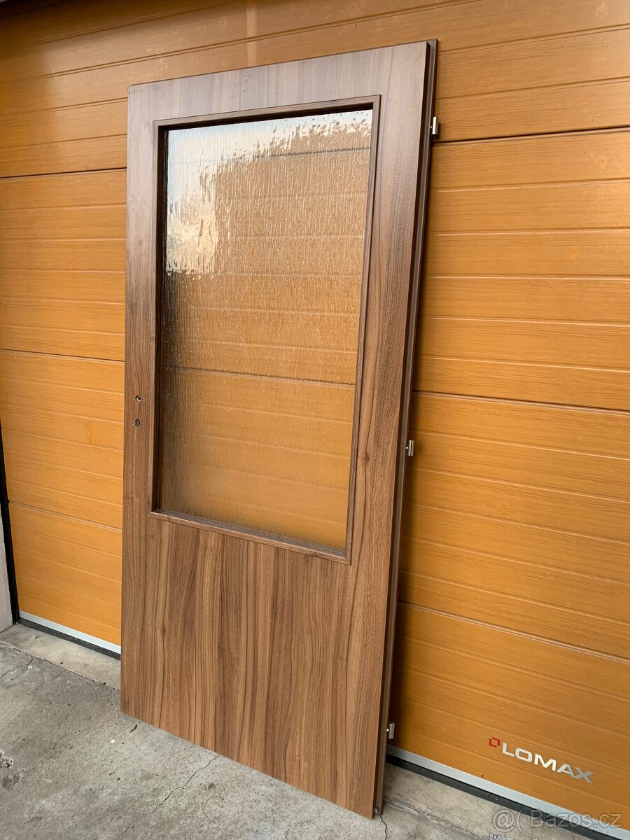 Interiérové dveře 90 L s padací prahovou lištou - 2