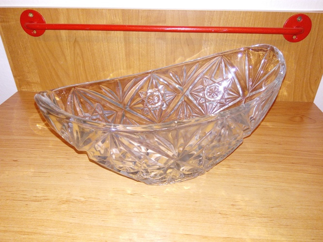 RETRO LISOVANÉ SKLO - MÍSA NA OVOCE - 2