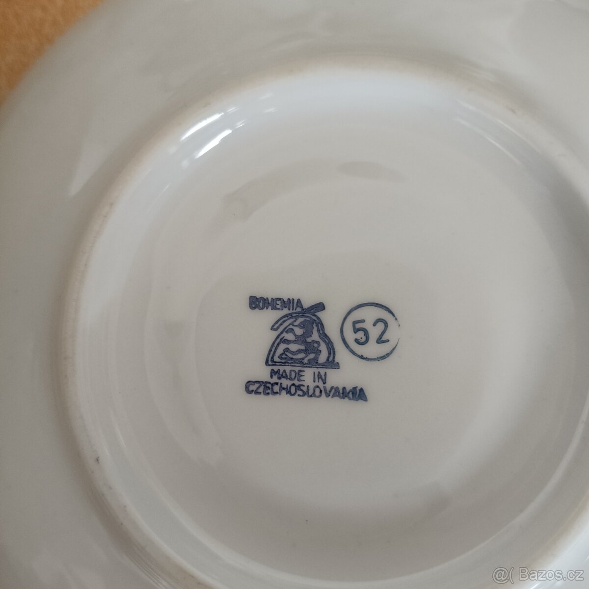 Staré nové retro sklo porcelán - 2