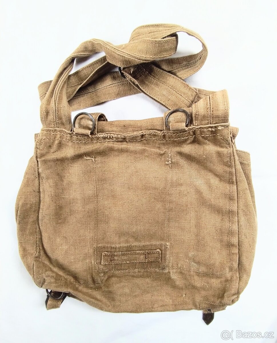 Stará vojenská brašna přes rameno - 2