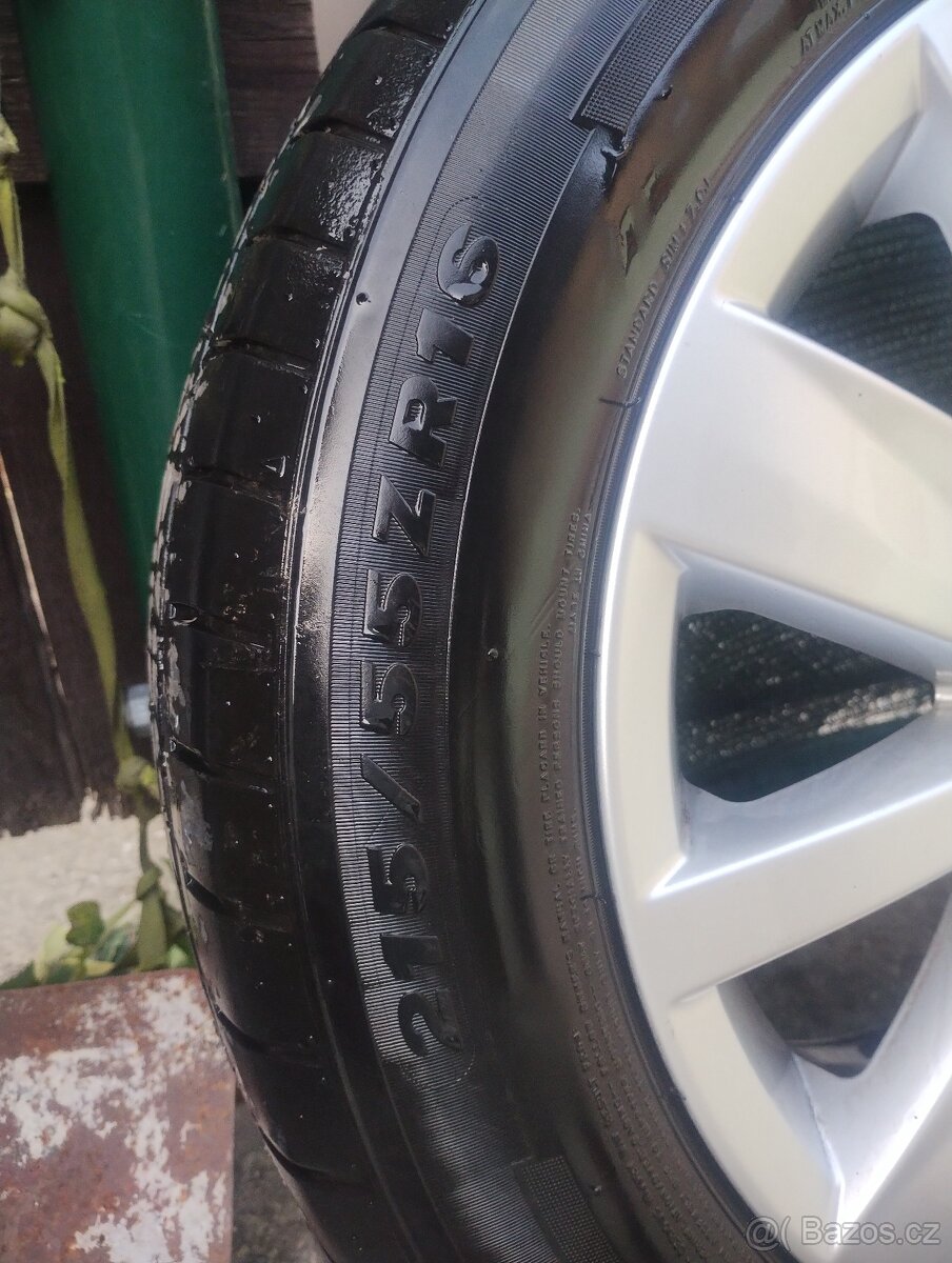 ALU kola VW s letním pneu 5x 112 - 2