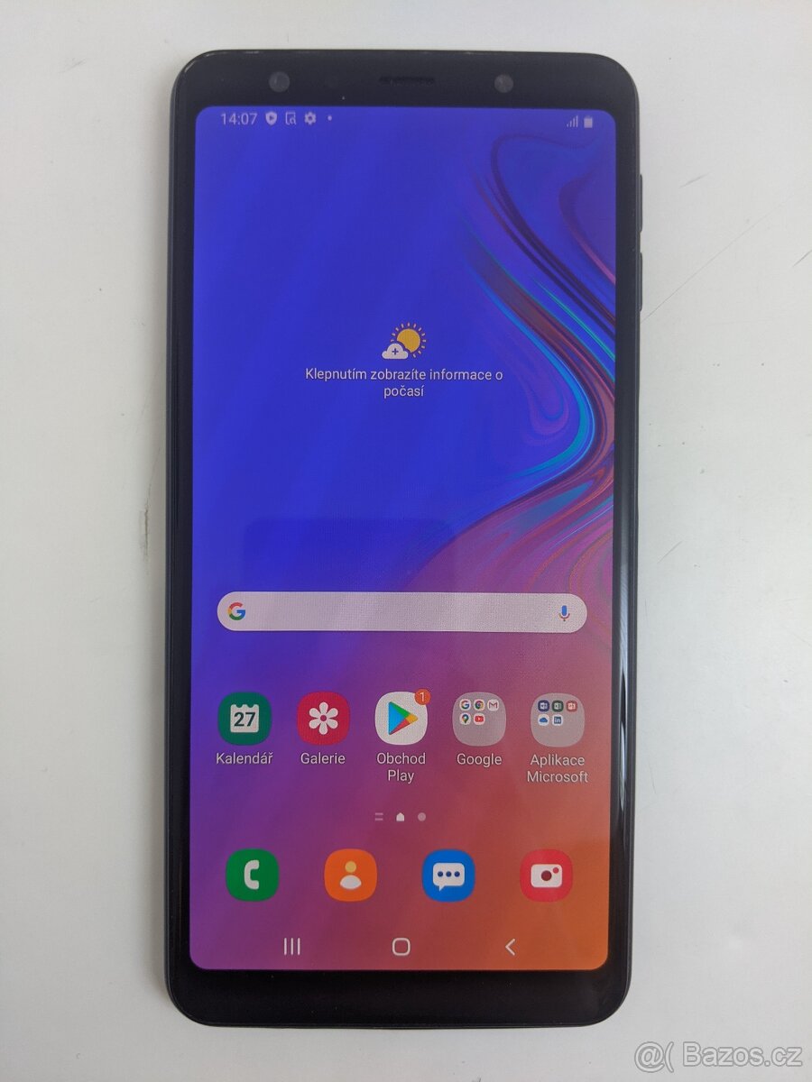 Samsung Galaxy A7 (2018) 4/64gb Black. Záruka 6 měsíců. - 2