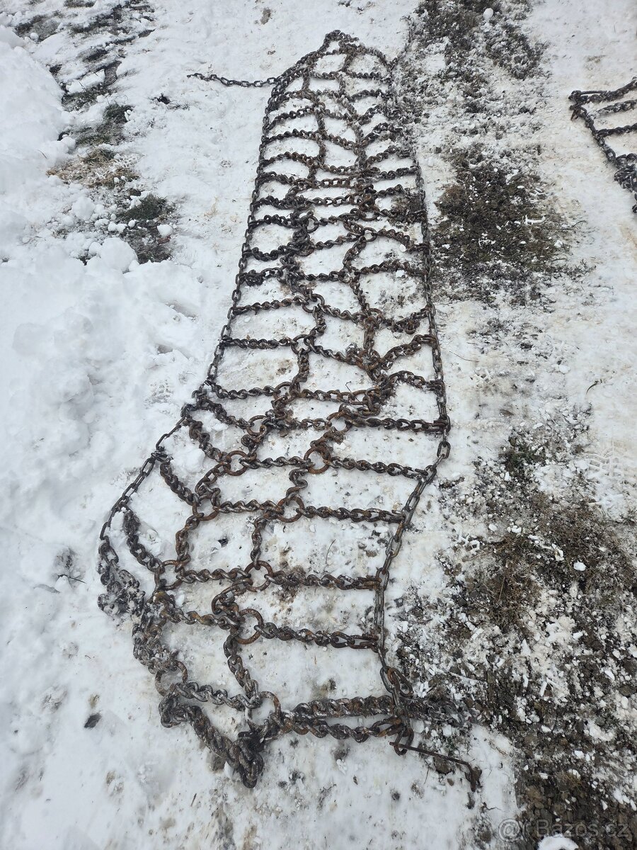 Prodam zánovní řetezi komunal na kola 16,9/30 - 2