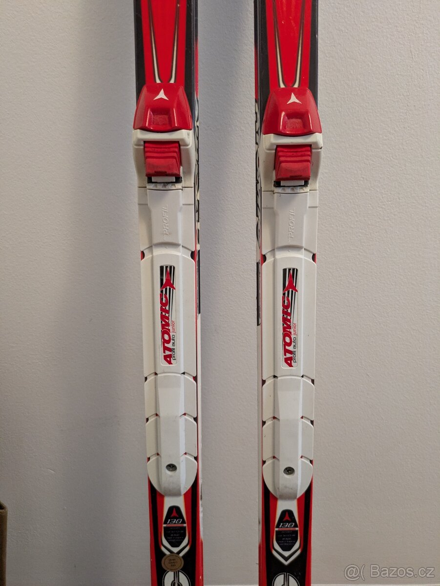 Dětské běžky Atomic 130 cm + boty Salomon 33 - 2