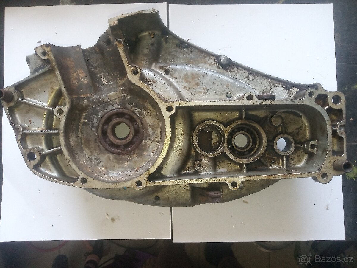 Kartery s převodovkou ČZ 150c - 2