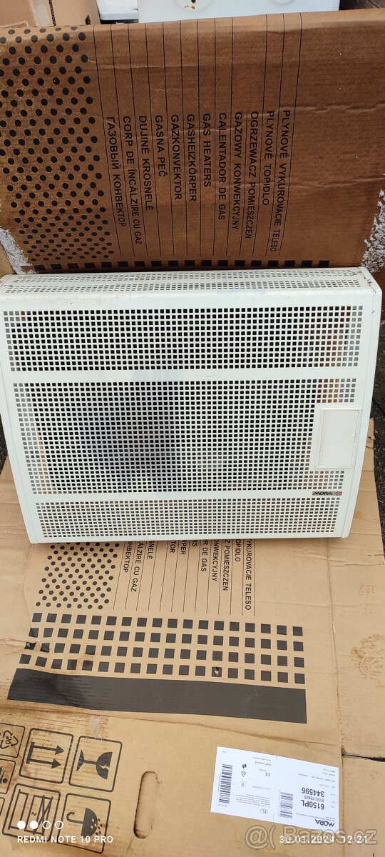 Plynové topidlo WAW - 2