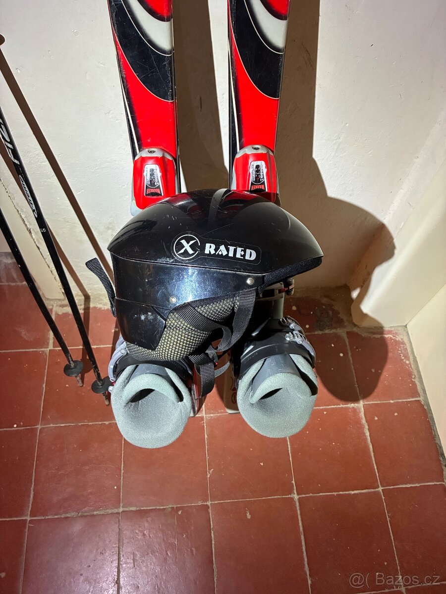 Detska sada lyze, boty, hulky, helma - 2