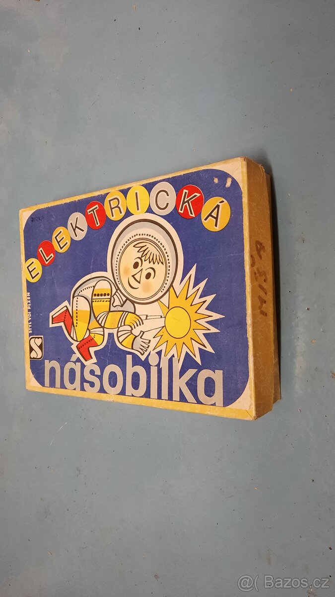 Elektrická násobilka retro - 2