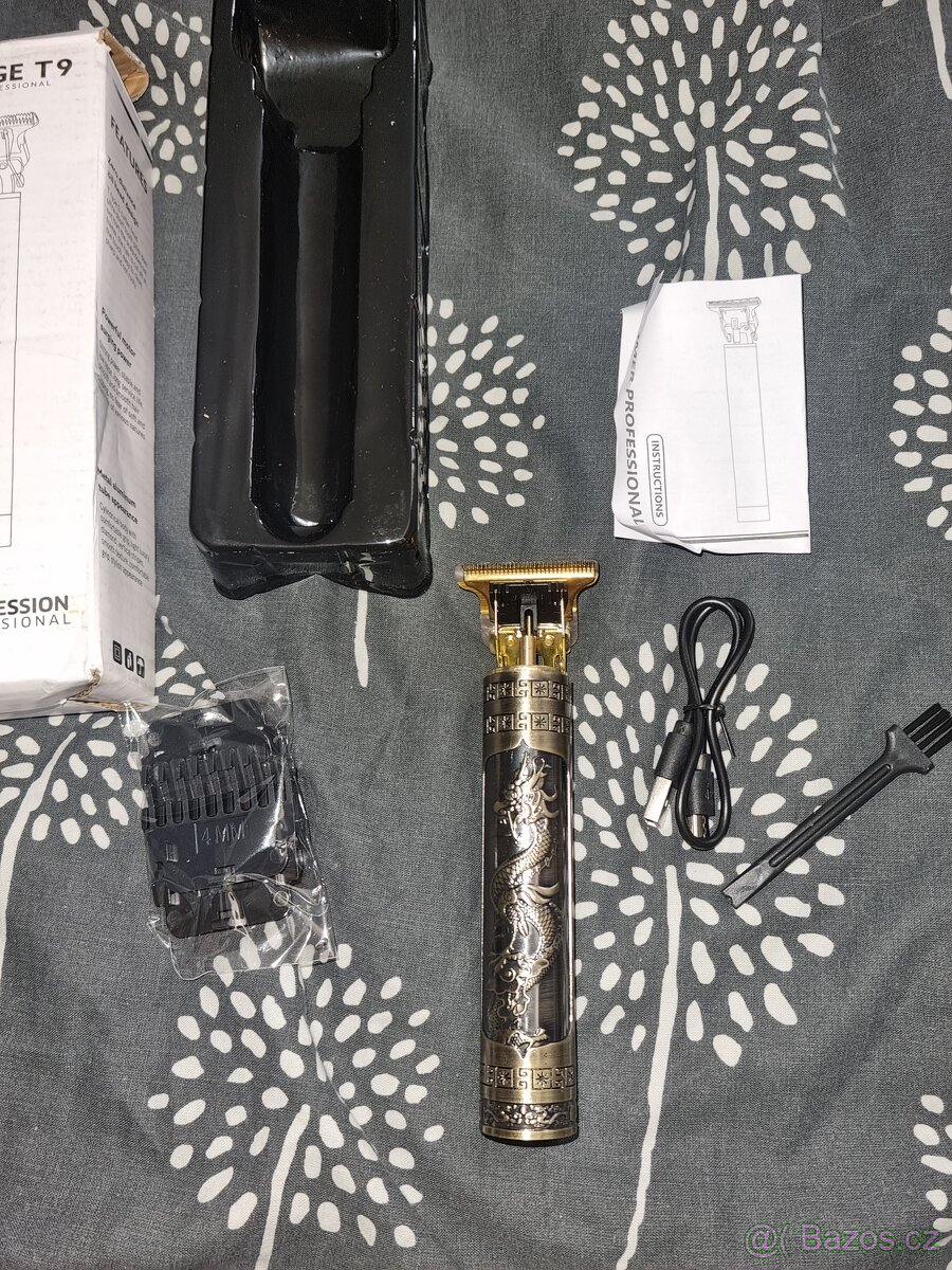 Zastřihovač vlasů Vintage T9 Zastřihovač vlasů Akumulátorový - 2