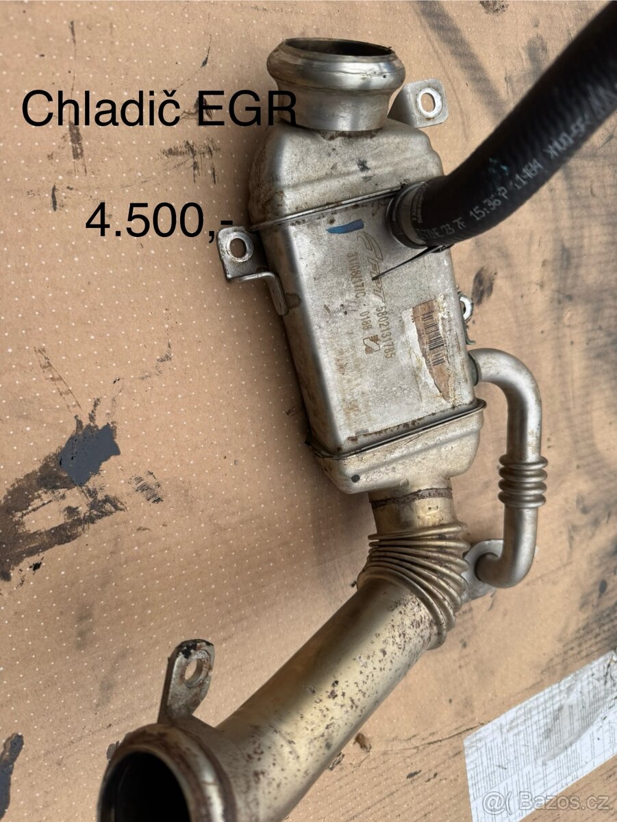 Díly z motoru 2.3 Iveco - 2