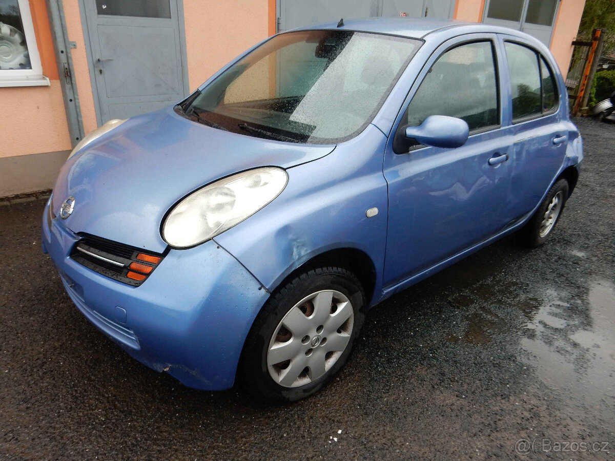 Náhradní díly Nissan Micra K12 - 2