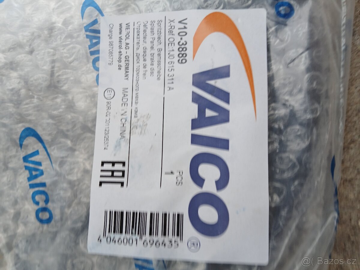 Sada brzdových štítu Octavia1 / Golf4 - 2