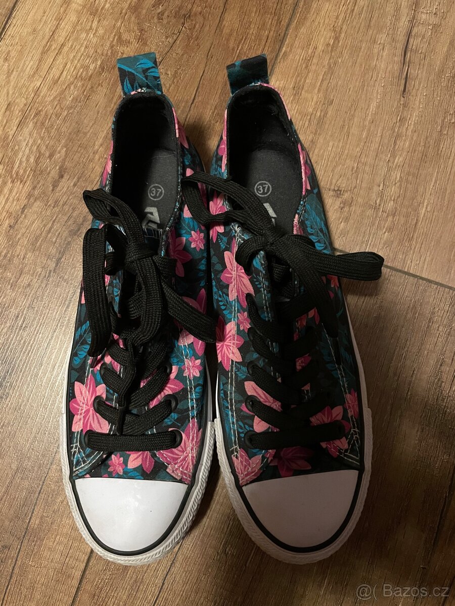 Plátěné tenisky 37 - 2