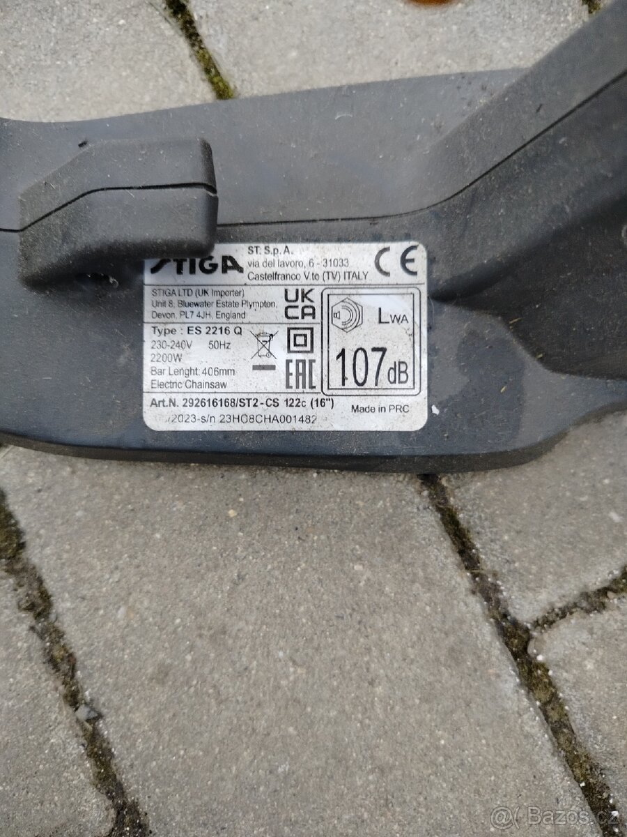 Stiga řetězová pila - 2