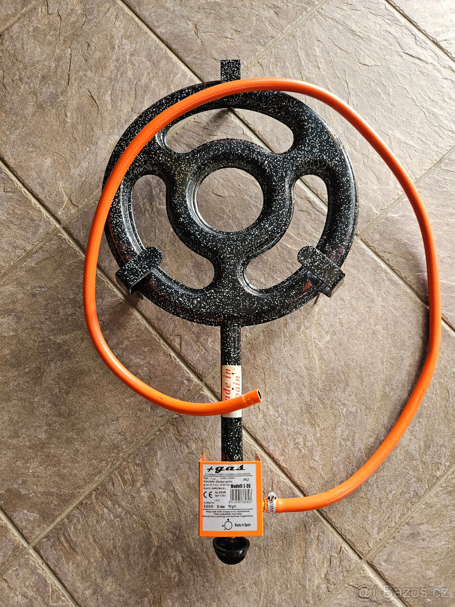 Plynový vařič Garcima L30 Paella 10kW - 2