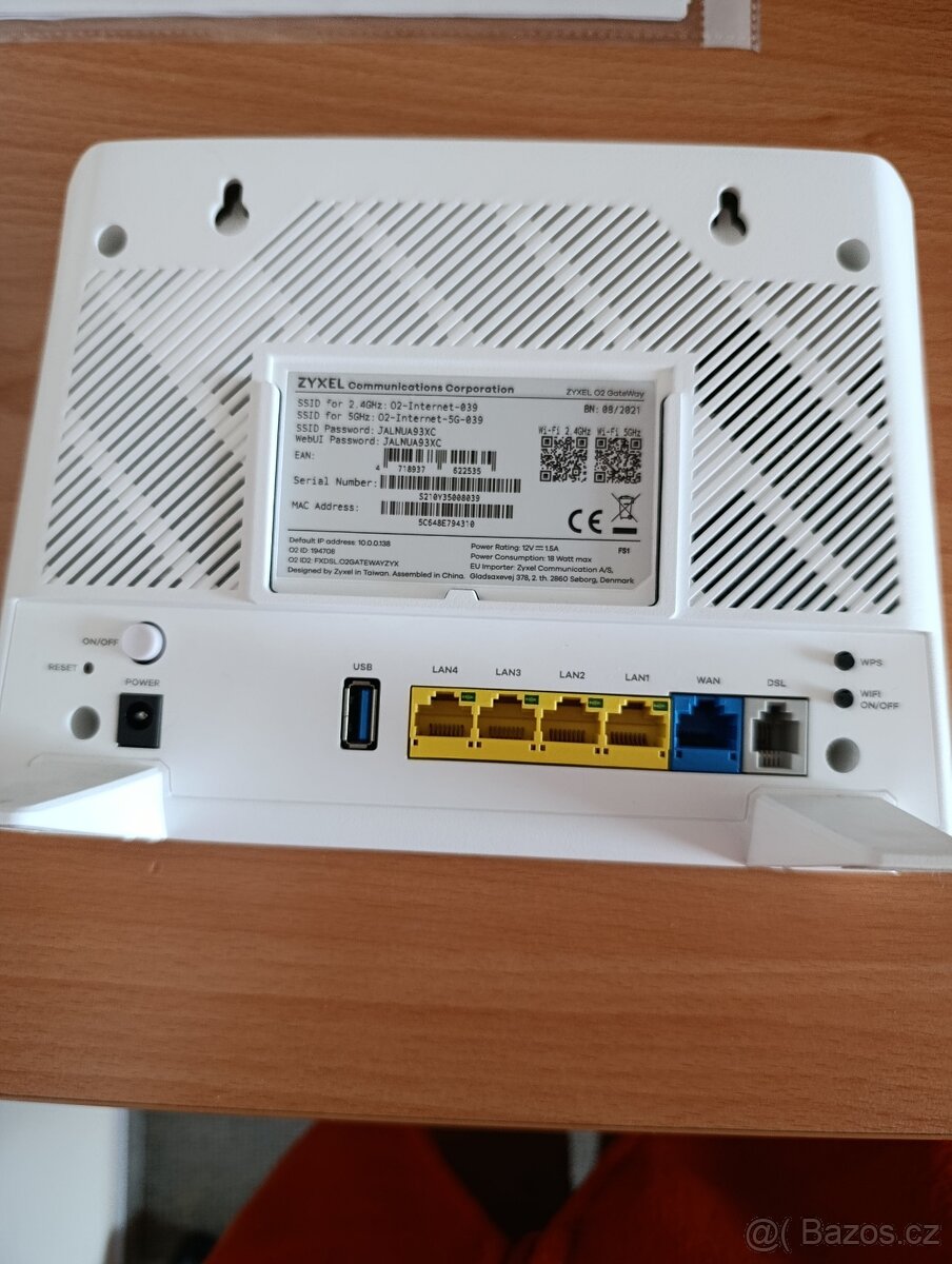 Router ZYXEL - 2