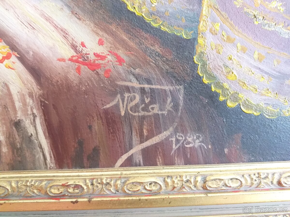 Obraz akt 100x192cm - 2