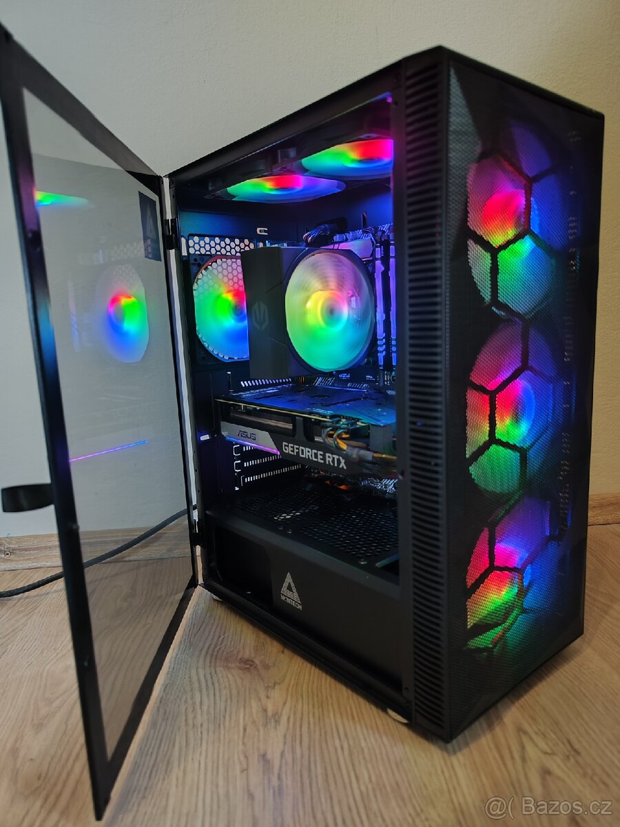 Herní PC: RTX 3070, i5 10400K, 1Tb M.2 ssd, ZÁRUKA - 2