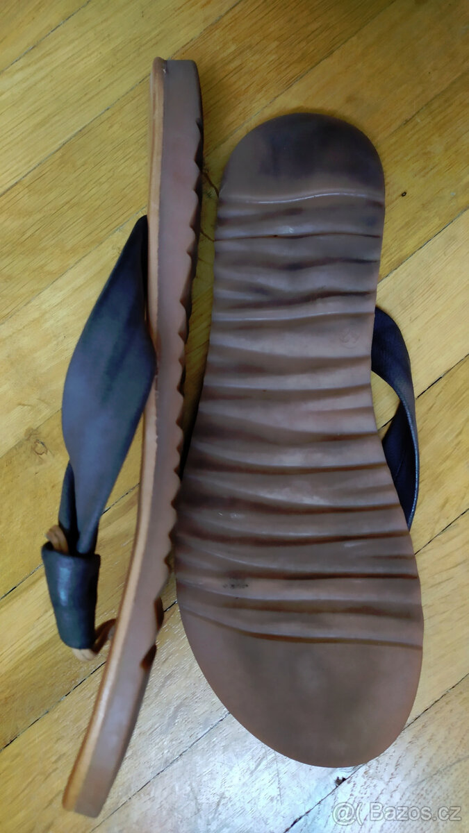 Dámské kožené pantofle 5th Avenue vel. 42 - 2